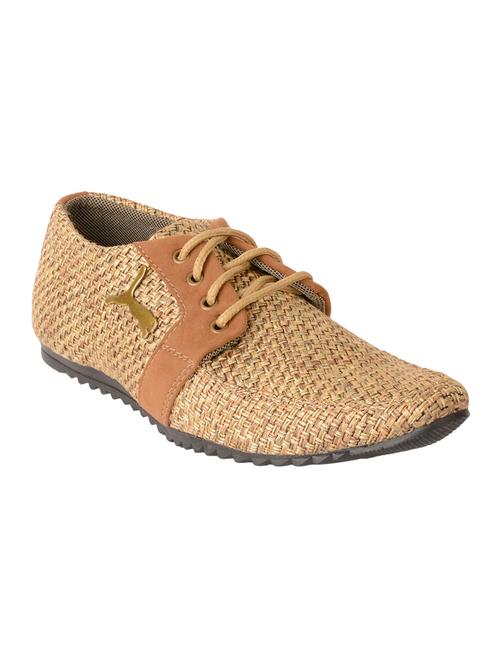 tan jute lace up shoes - 15466698 - Very Small Image - 1