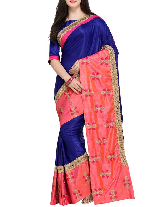 delicate embroidered saree - 15468577 - Very Small Image - 1