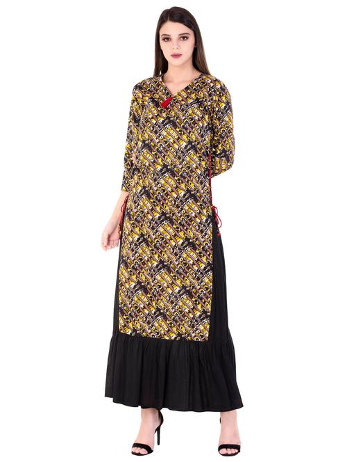 layered printed kurta - 15468754 - Very Small Image - 1