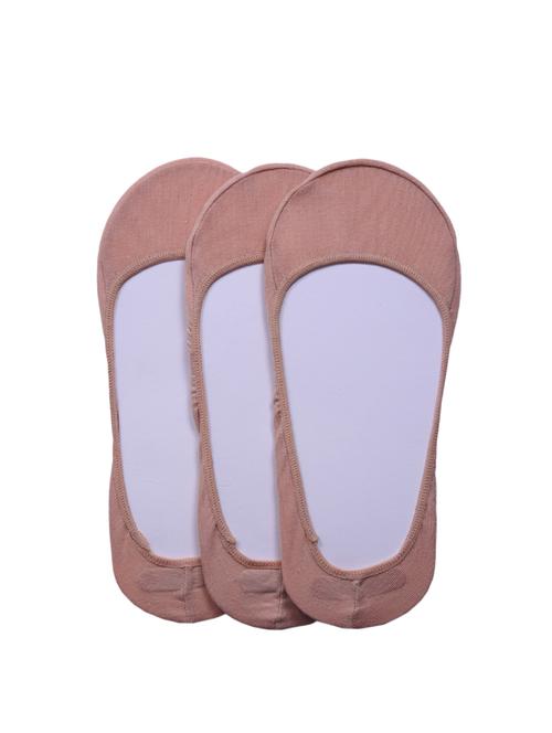 set of 3 pink cotton ankle length sock - 15470646 - Very Small Image - 1