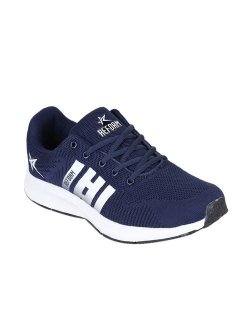 navy mesh sport shoes - 15471187 - Very Small Image - 1
