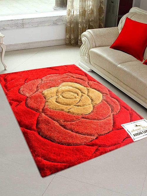 shaggy polyester beautifully designed carpet - 15474478 - Very Small Image - 1