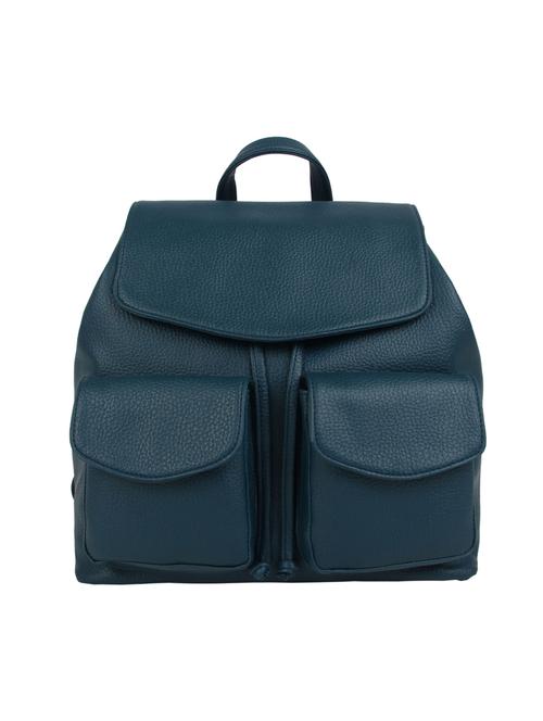 blue leatherette (pu) fashion backpack - 15477451 - Very Small Image - 1