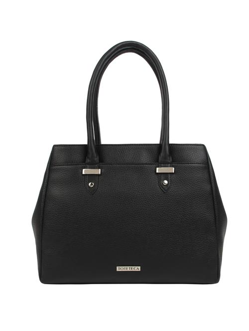 black leatherette (pu) handbag - 15477530 - Very Small Image - 1