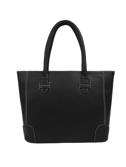black leatherette (pu) handbag - 15477536 - Very Small Image - 1