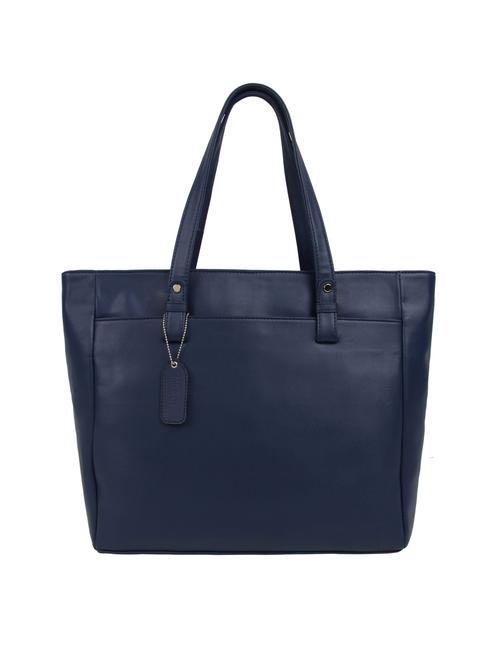 blue leatherette (pu) handbag - 15477554 - Very Small Image - 1