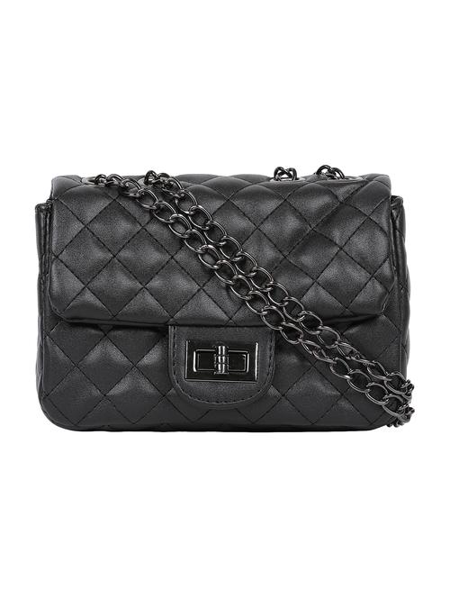 black polyester sling bag - 15478155 - Very Small Image - 1