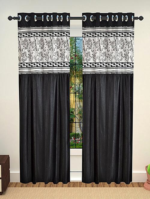 set of 2 polyester window curtains - 15478457 - Very Small Image - 1