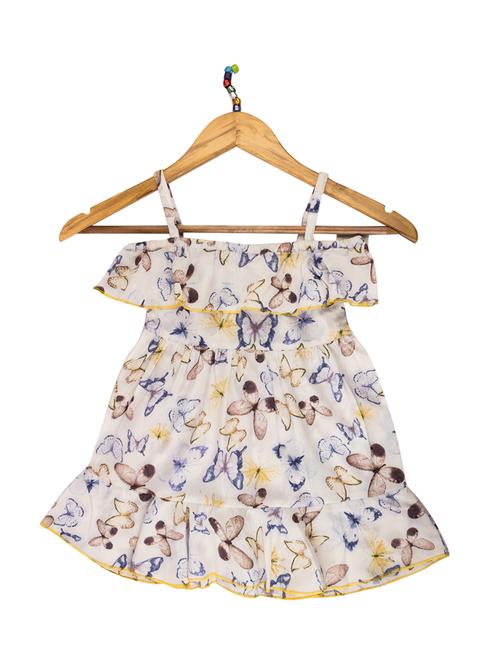 white crepe frock - 15478760 - Very Small Image - 1