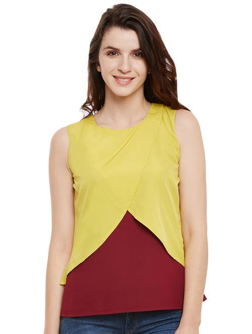 overlap front layered top - 15482714 - Very Small Image - 1