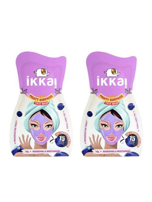 ikkai fruity surprise face mask - 15483444 - Very Small Image - 1