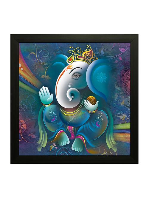 saf ganesha ink painting(14 inch x 14 inch) - 15483484 - Very Small Image - 1