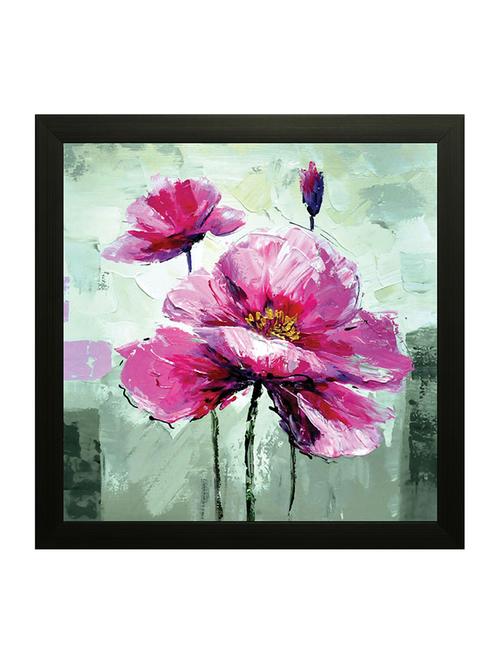 saf floral ink painting(14 inch x 14 inch) - 15483488 - Very Small Image - 1