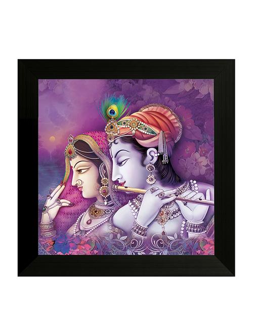 saf radhe krishna digital reprint painting(14 inch x 14 inch) - 15483853 - Very Small Image - 1