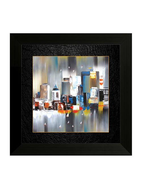 saf modern art digital reprint painting(14 inch x 14 inch) - 15483866 - Very Small Image - 1