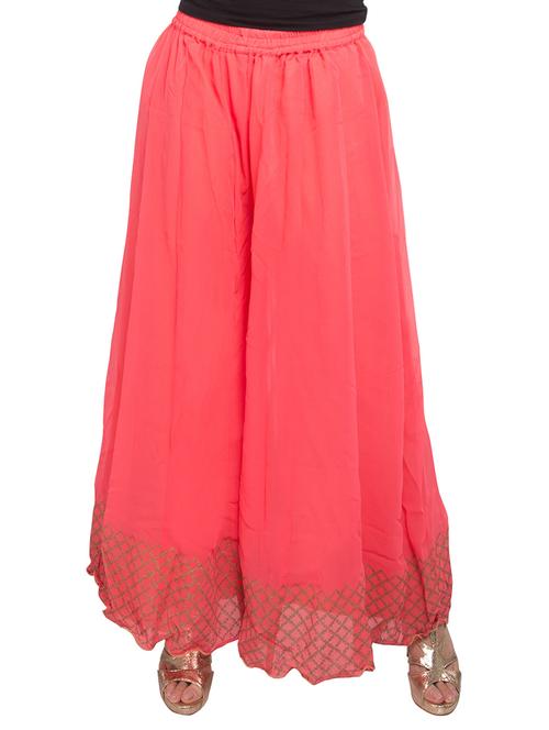 printed kalidaar flared palazzo - 15487220 - Very Small Image - 1