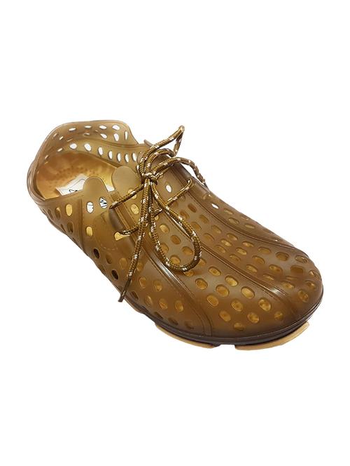yellow rubber lace up shoes - 15488508 - Very Small Image - 1