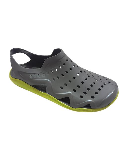 grey rubber slip on clogs - 15488556 - Very Small Image - 1