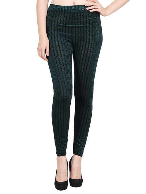 chevron print legging - 15489480 - Very Small Image - 1