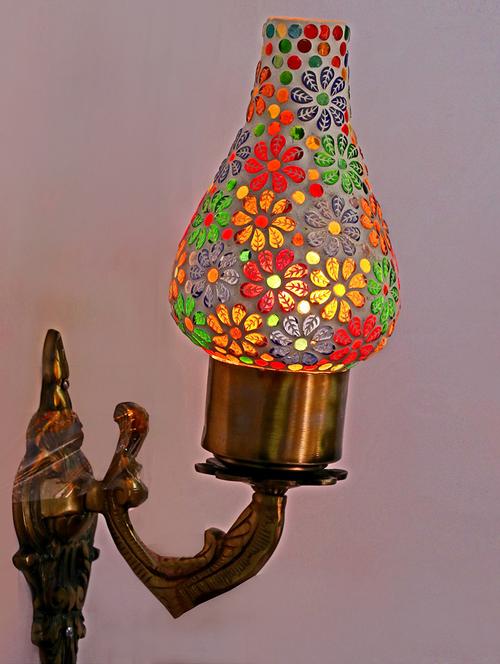 traditional chimney shaped hand decorative colorful wall lamp light-ch05 - 15489672 - Very Small Image - 1