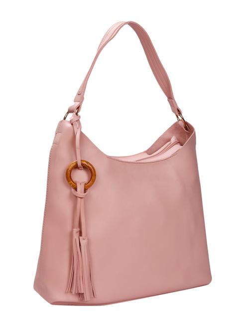 pink leatherette (pu) handbag - 15491048 - Very Small Image - 1