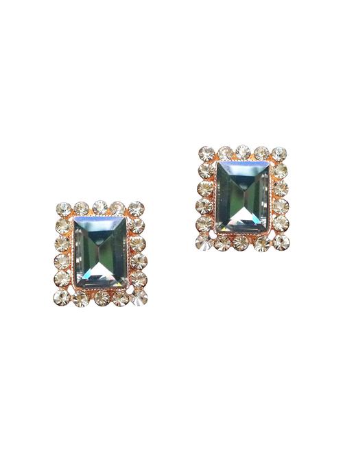 blue gold tone stone earrings - 15492529 - Very Small Image - 1