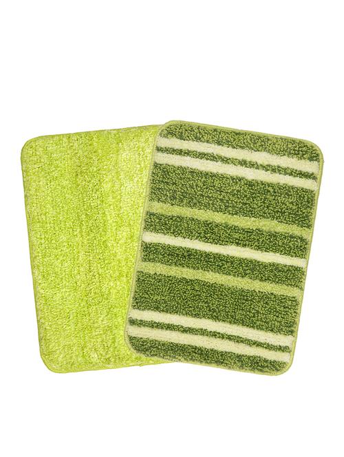 set of 2 microfibre anti-slip bathmat - 15493283 - Very Small Image - 1