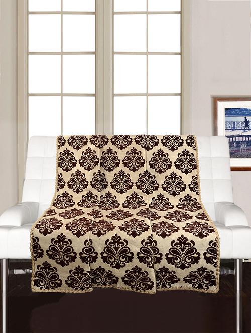 soft reversible decorative chenille set of 2 throws - 15493332 - Very Small Image - 1