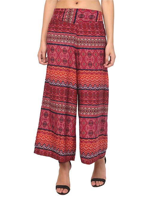 mid waist straight palazzo - 15493813 - Very Small Image - 1