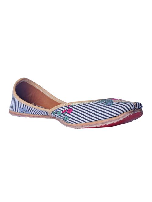 blue colored slip on jutis - 15498146 - Very Small Image - 1