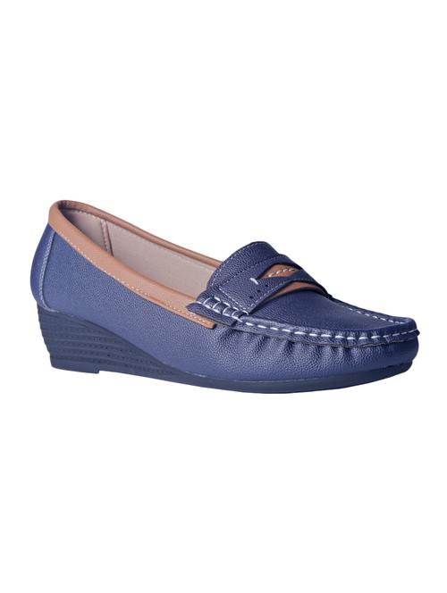 blue slip on loafers - 15498153 - Very Small Image - 1