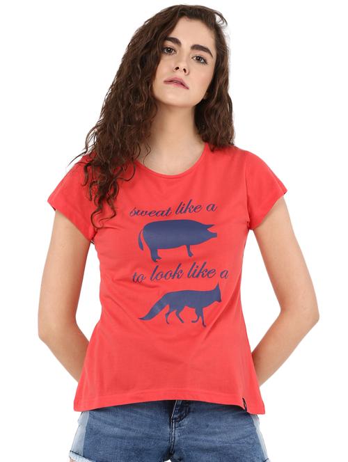 round neck graphic printed tee - 15498638 - Very Small Image - 1