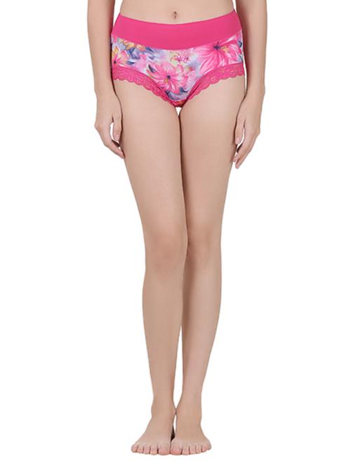 floral laced hipster panty - 15501478 - Very Small Image - 1