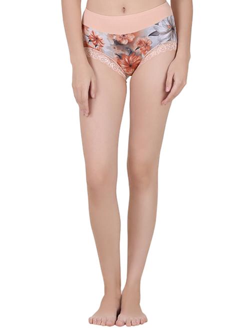 floral laced hipster panty - 15501480 - Very Small Image - 1