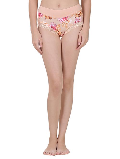 floral laced hipster panty - 15501491 - Very Small Image - 1