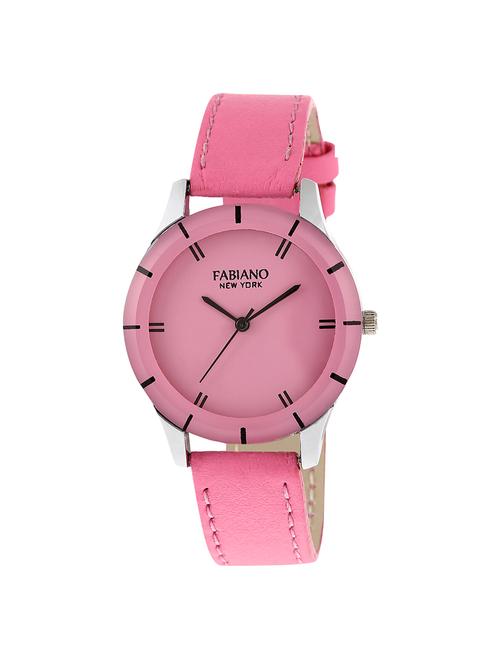 fabiano new york round dial analog watch fny038 - 15501802 - Very Small Image - 1
