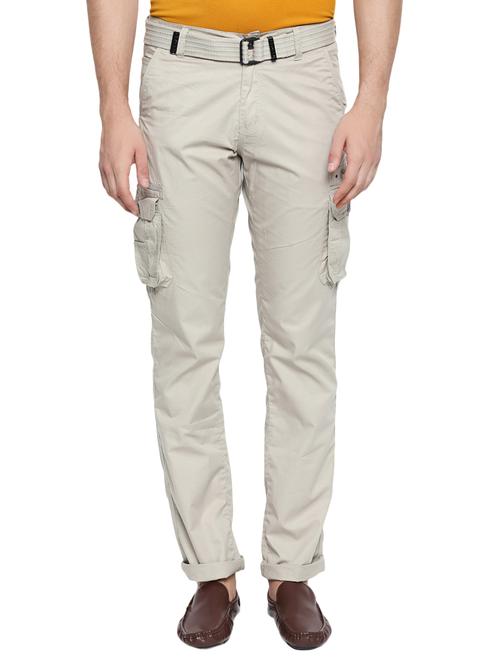 beige cotton cargo - 15501925 - Very Small Image - 1