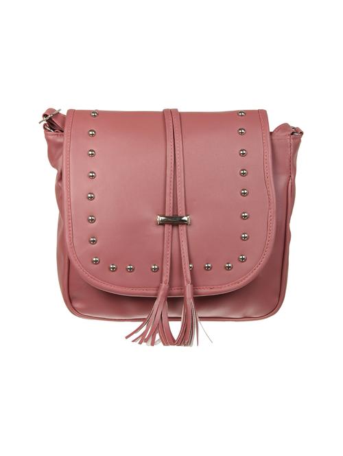 pink leatherette (pu) sling bag - 15503423 - Very Small Image - 1