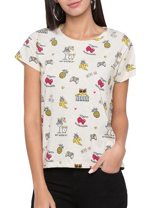 conversational print regular tee - 15504969 - Very Small Image - 1