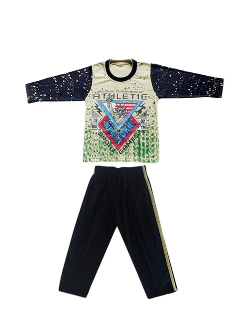 blue cotton full length set - 15506529 - Very Small Image - 1