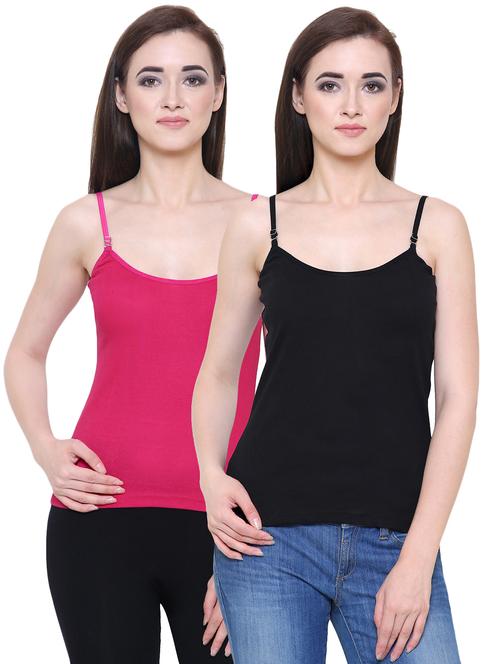 set of 2 detachable strapped camisole - 15506920 - Very Small Image - 1
