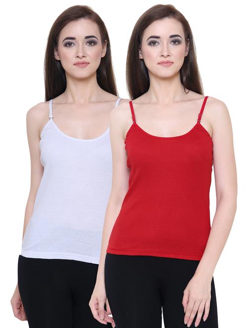 set of 2 detachable strapped camisole - 15506927 - Very Small Image - 1