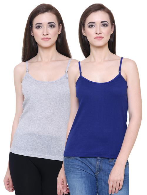 set of 2 detachable strapped camisole - 15506950 - Very Small Image - 1