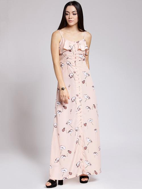 ruffle detailed button down dress - 15507578 - Very Small Image - 1