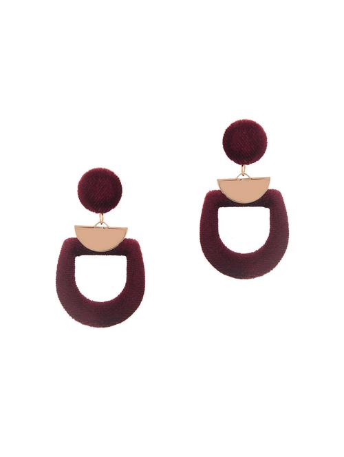 red gold tone drop earrings - 15507722 - Very Small Image - 1