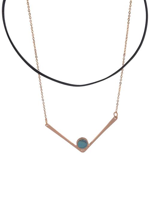 layered chain necklace - 15507761 - Very Small Image - 1