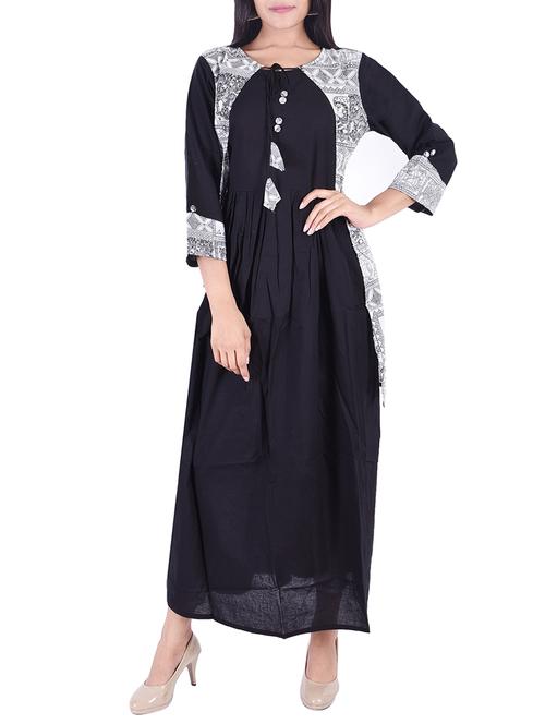 layered kurta wit tassels - 15511337 - Very Small Image - 1