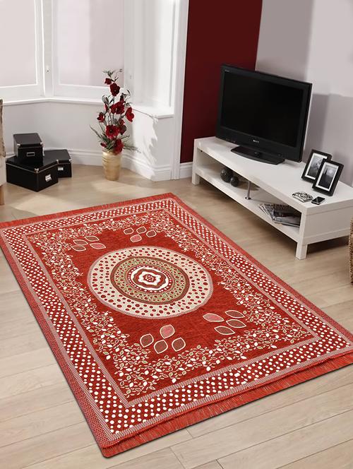 chenille orange carpet - 15513668 - Very Small Image - 1
