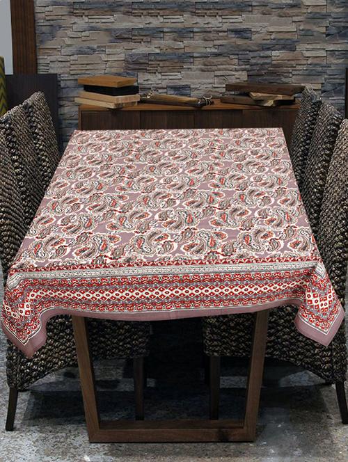 cotton screen printed table cover - 15514926 - Very Small Image - 1