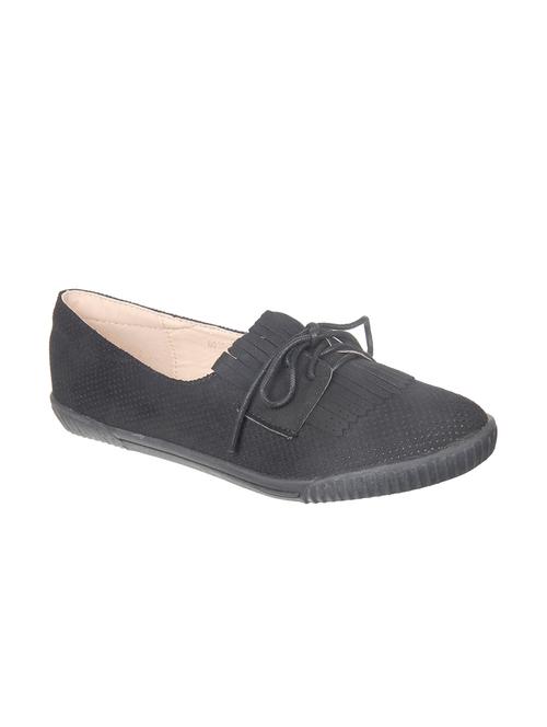 black slip on casual shoes - 15515065 - Very Small Image - 1